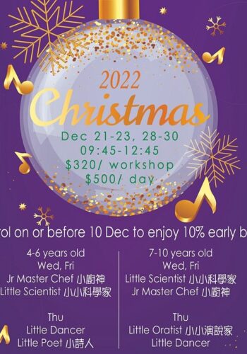 2022 Christmas Workshops